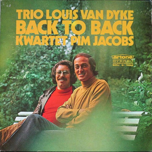 Louis Van Dyke Trio And Kwartet Pim Jacobs - Back To Back - laurelcanyonvinyl