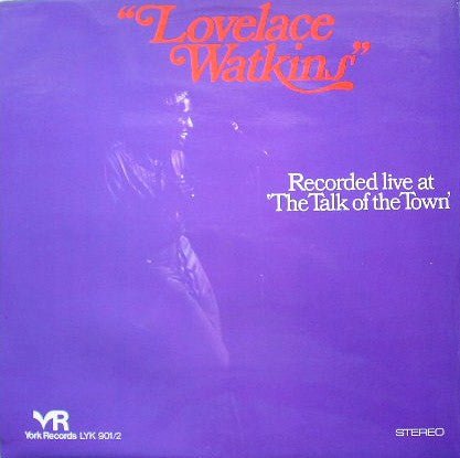 Lovelace Watkins - Recorded Live At The Talk Of The Town - laurelcanyonvinyl