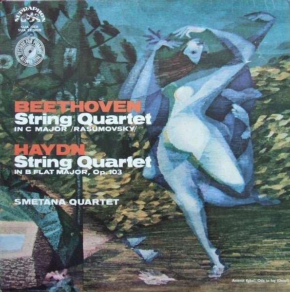 Ludwig van Beethoven, Joseph Haydn / Smetana Quartet - String Quartet In C Major / String Quartet In B Flat Major, Op. 103 - laurelcanyonvinyl