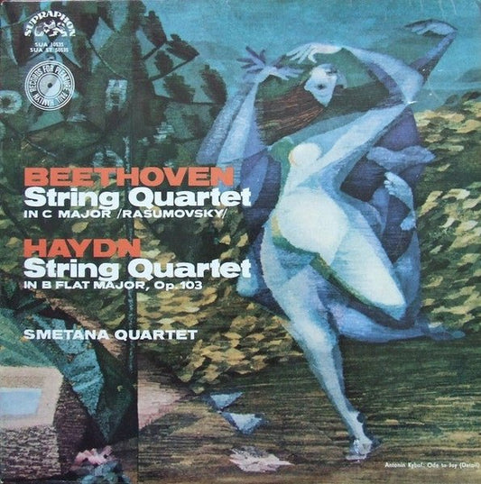 Ludwig van Beethoven, Joseph Haydn / Smetana Quartet - String Quartet In C Major / String Quartet In B Flat Major, Op. 103 - laurelcanyonvinyl