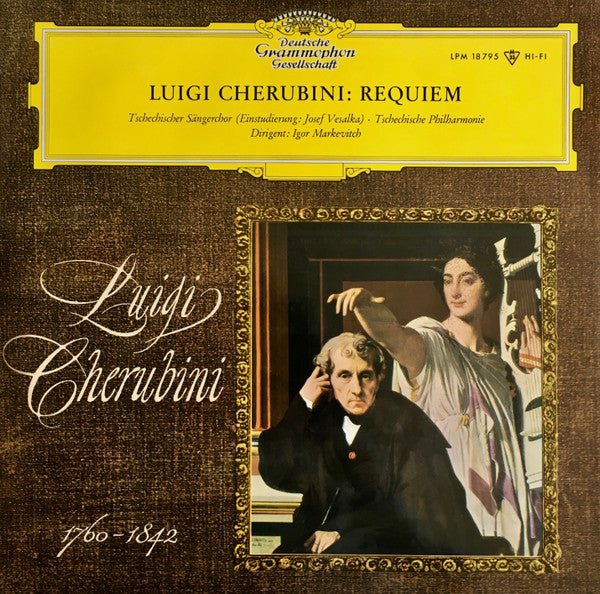 Luigi Cherubini, The Czech Philharmonic Orchestra, Igor Markevitch - Requiem In D Minor - laurelcanyonvinyl