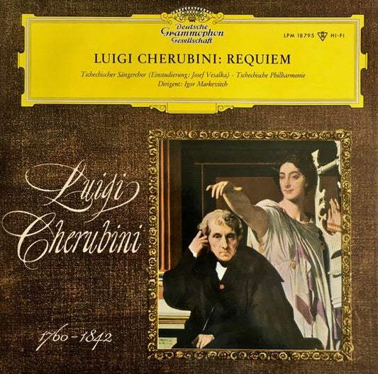 Luigi Cherubini, The Czech Philharmonic Orchestra, Igor Markevitch - Requiem In D Minor - laurelcanyonvinyl