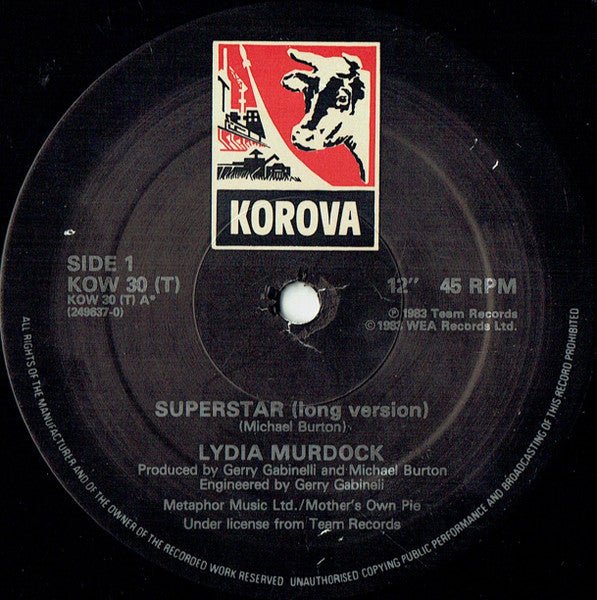 Lydia Murdock - Superstar - laurelcanyonvinyl
