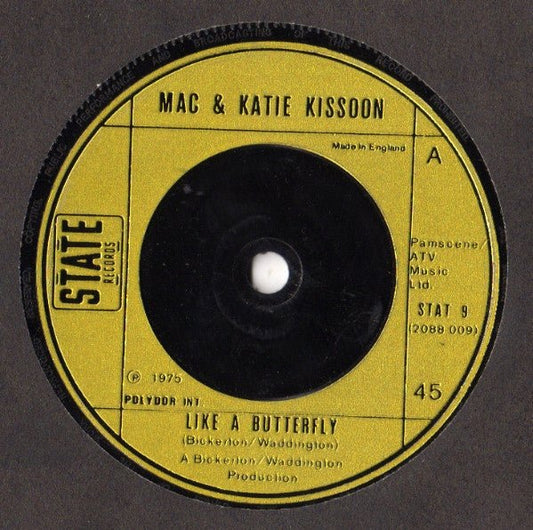 Mac And Katie Kissoon - Like A Butterfly - laurelcanyonvinyl