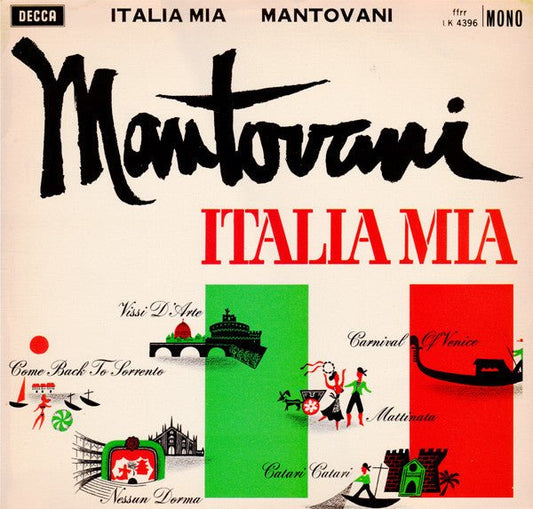 Mantovani And His Orchestra - Italia Mia - laurelcanyonvinyl