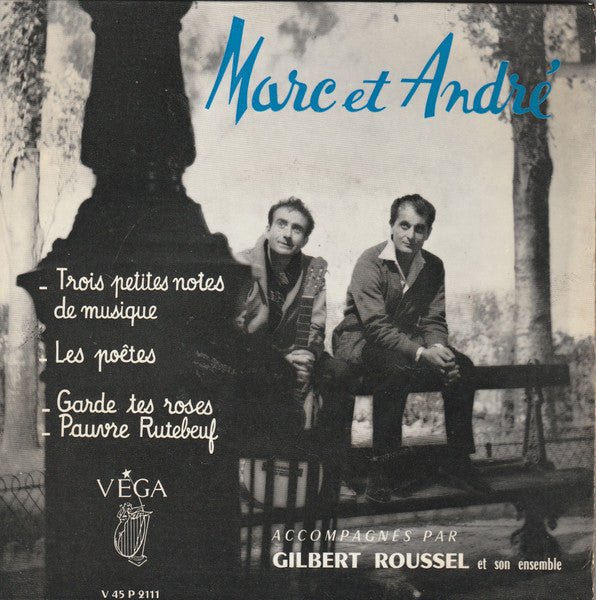 Marc Et André - Trois Petites Notes De Musique - laurelcanyonvinyl