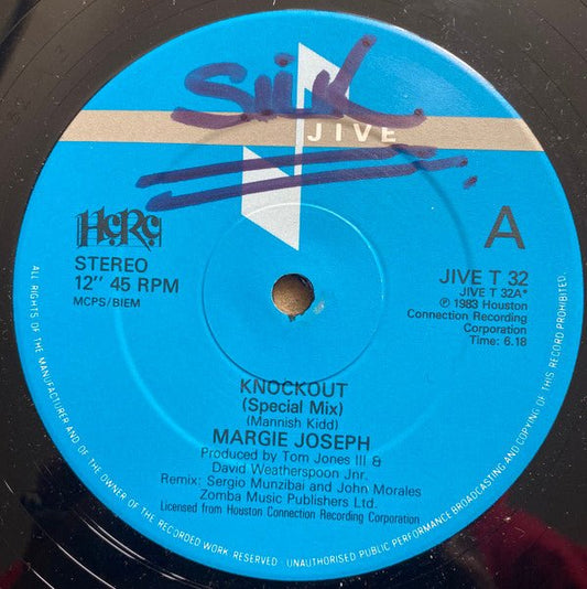 Margie Joseph - Knockout - laurelcanyonvinyl