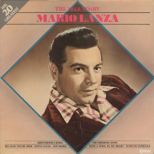 Mario Lanza - The Legendary Mario Lanza - laurelcanyonvinyl