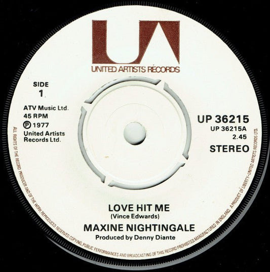 Maxine Nightingale - Love Hit Me - laurelcanyonvinyl