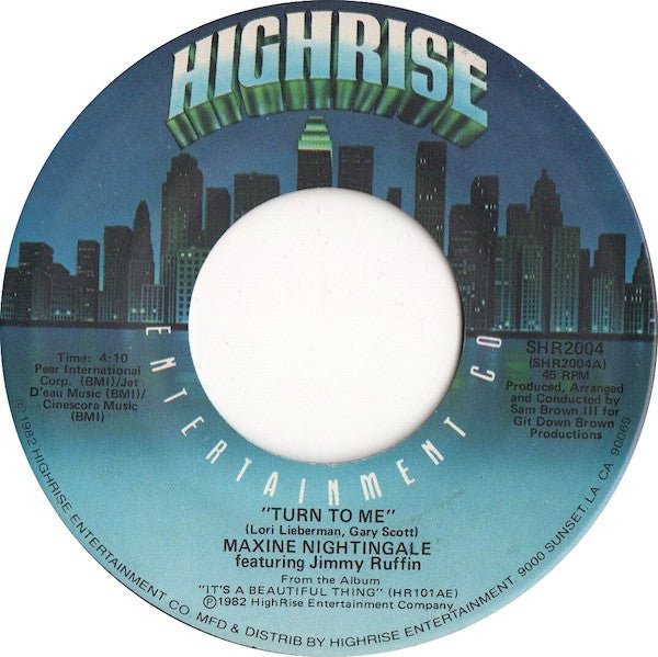 Maxine Nightingale - Turn To Me - laurelcanyonvinyl