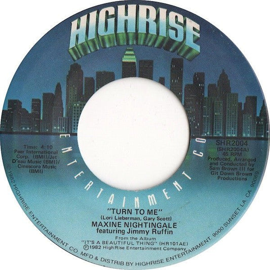 Maxine Nightingale - Turn To Me - laurelcanyonvinyl