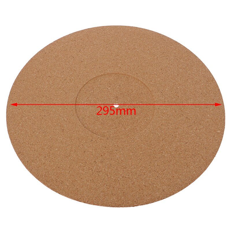May Records 100% Natural Cork 12" Turntable Platter Mat - laurelcanyonvinyl