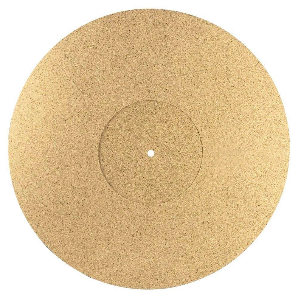 May Records 100% Natural Cork 12" Turntable Platter Mat - laurelcanyonvinyl