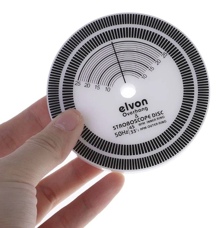 Elvon 3″ Strobe Disc/Turntable Tachometer - laurelcanyonvinyl
