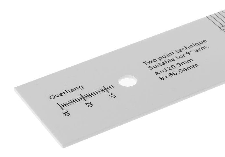 May Records Baerwald Turntable Alignment Protractor - laurelcanyonvinyl