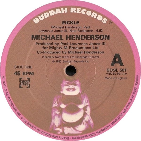 Michael Henderson - Fickle - laurelcanyonvinyl