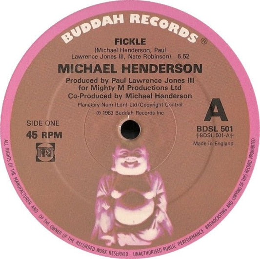 Michael Henderson - Fickle - laurelcanyonvinyl