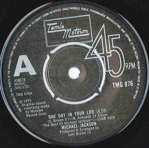 Michael Jackson - One Day In Your Life - laurelcanyonvinyl
