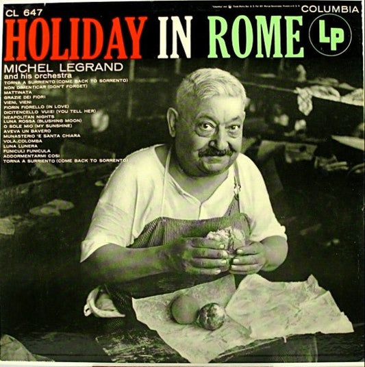 Michel Legrand Et Son Orchestre - Holiday In Rome - laurelcanyonvinyl