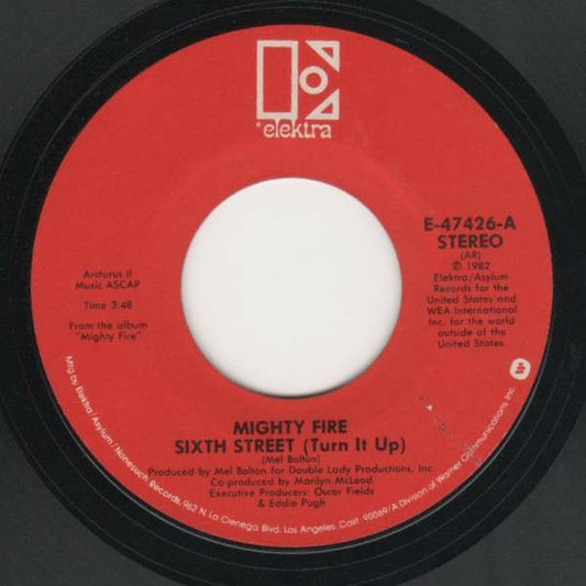 Mighty Fire - Sixth Street (Turn It Up) - laurelcanyonvinyl