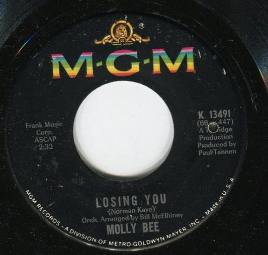 Molly Bee - Losing You / Miserable Me - laurelcanyonvinyl