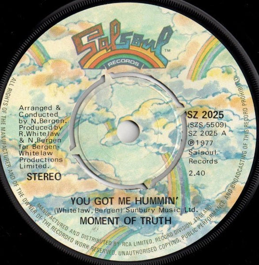 Moment Of Truth - You Got Me Hummin' - laurelcanyonvinyl