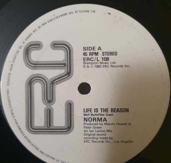 Norma Lewis - Life Is The Reason - laurelcanyonvinyl