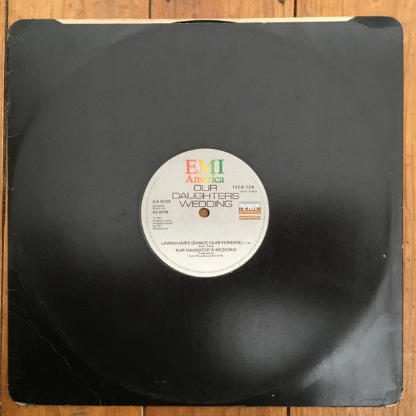 Our Daughter's Wedding - Lawnchairs / Airline - laurelcanyonvinyl
