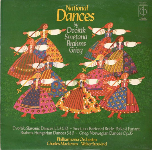 Philharmonia Orchestra, Antonín Dvořák, Bedřich Smetana, Johannes Brahms & Edvard Grieg - National Dances - laurelcanyonvinyl