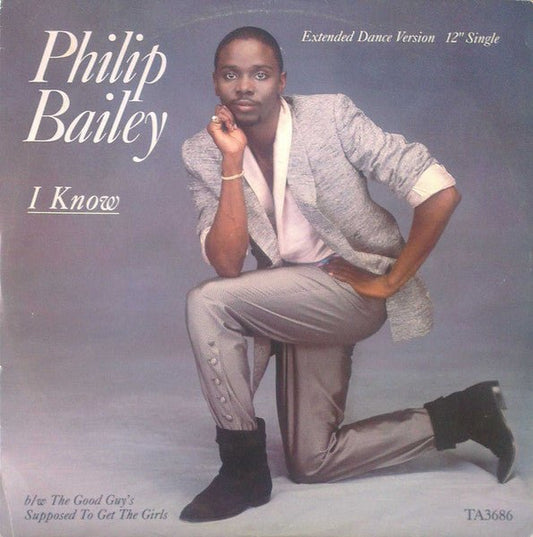 Philip Bailey - I Know - laurelcanyonvinyl