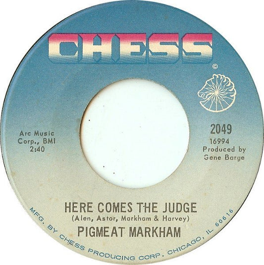 Pigmeat Markham - Here Comes The Judge / The Trial - laurelcanyonvinyl