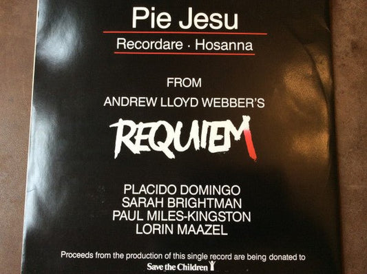 Placido Domingo, Sarah Brightman, Paul Miles-Kingston, Lorin Maazel - Pie Jesu - laurelcanyonvinyl