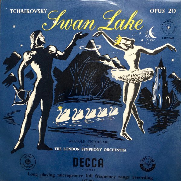 Pyotr Ilyich Tchaikovsky - Anatole Fistoulari, London Symphony Orchestra - Swan Lake, Opus 20 (Record 2 of 2) - laurelcanyonvinyl