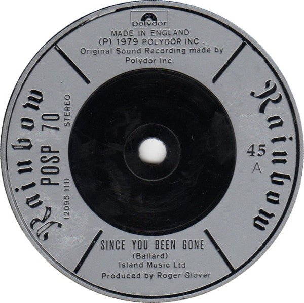 Rainbow - Since You Been Gone - laurelcanyonvinyl