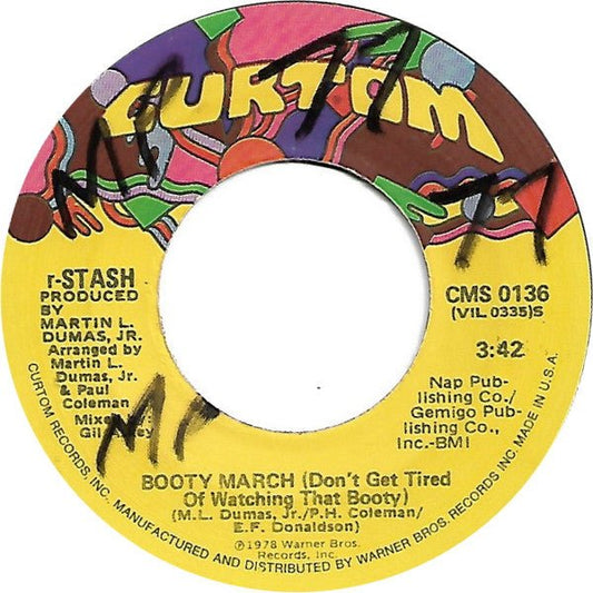 Rasputin's Stash - Booty March (Don't Get Tired Of Watching That Booty) - laurelcanyonvinyl
