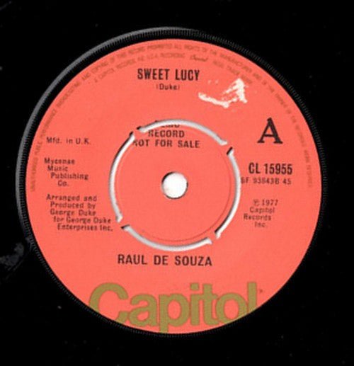 Raul De Souza - Sweet Lucy - laurelcanyonvinyl