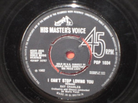 Ray Charles - I Can't Stop Loving You / Born To Lose - laurelcanyonvinyl