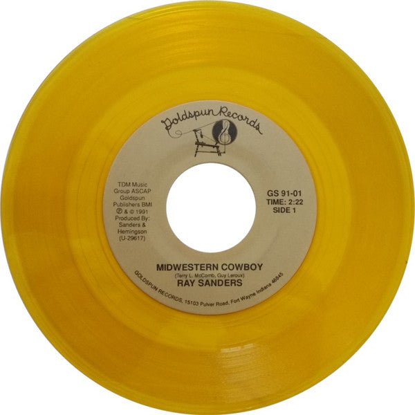 Ray Sanders - Midwestern Cowboy - laurelcanyonvinyl