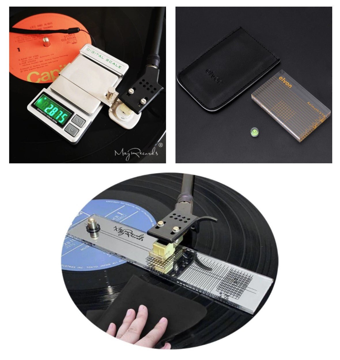 Record Player Deluxe Setup Tool Kit - laurelcanyonvinyl