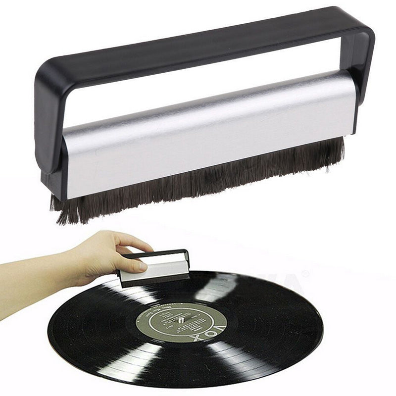 Vinyl Record & Stylus Cleaning Brushes – Carbon Fibre Anti-Static Set