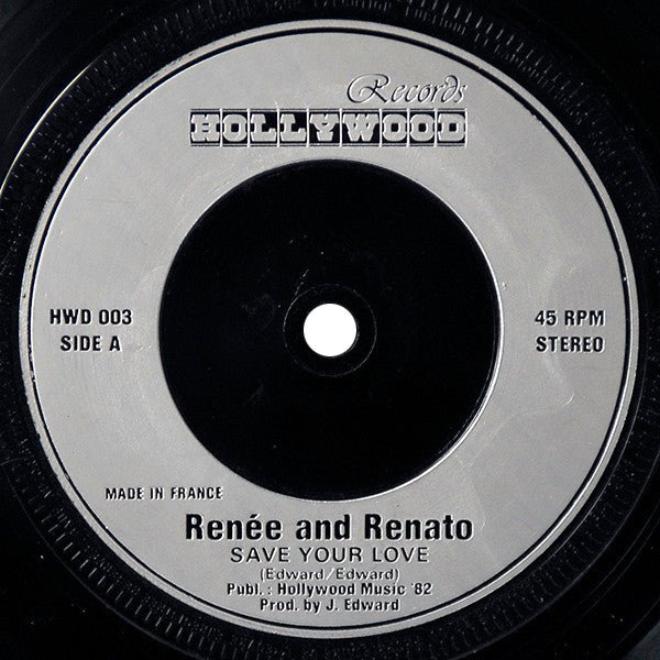 Renée & Renato - Save Your Love - laurelcanyonvinyl
