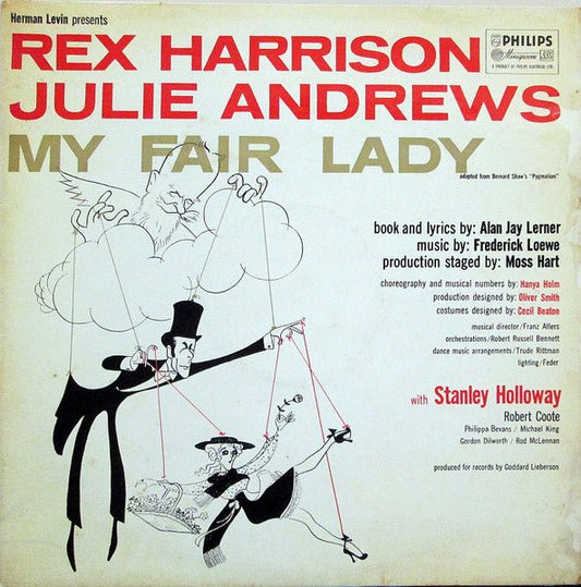 Rex Harrison, Julie Andrews - My Fair Lady - laurelcanyonvinyl