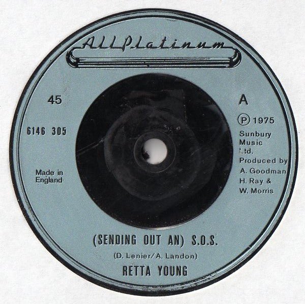 Rhetta Young - (Sending Out An) S.O.S. - laurelcanyonvinyl