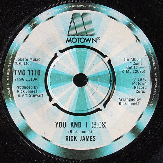 Rick James - You And I - laurelcanyonvinyl