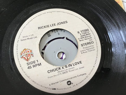 Rickie Lee Jones - Chuck E’S In Love - laurelcanyonvinyl