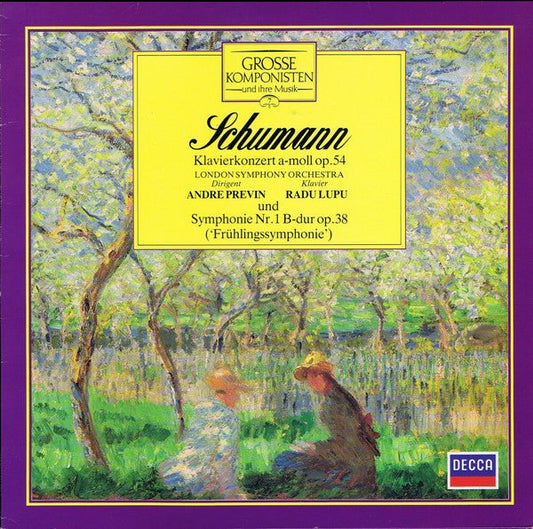 Robert Schumann, London Symphony Orchestra, André Previn, Radu Lupu - Klavierkonzert A-moll Op. 54 Und Symphonie Nr. 1 B-dur Op. 38 ('Frühlingssymphonie') - laurelcanyonvinyl