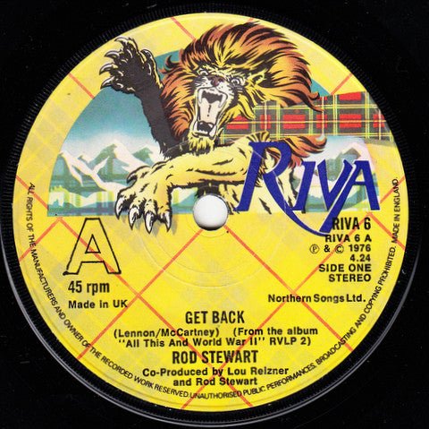 Rod Stewart - Get Back - laurelcanyonvinyl