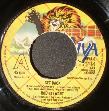 Rod Stewart - Get Back - laurelcanyonvinyl
