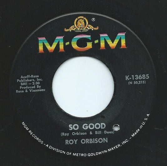 Roy Orbison - So Good - laurelcanyonvinyl