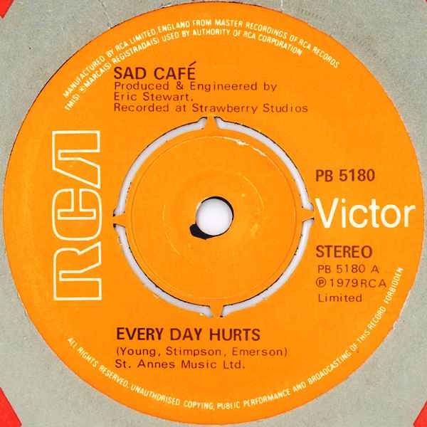Sad Café - Every Day Hurts - laurelcanyonvinyl